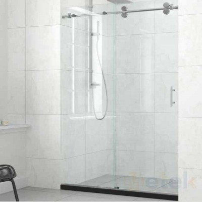 frameless sliding glass shower door hardware