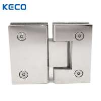 KECO Frameless Shower Screen Hinge 180 Degree Shower Door Hinges